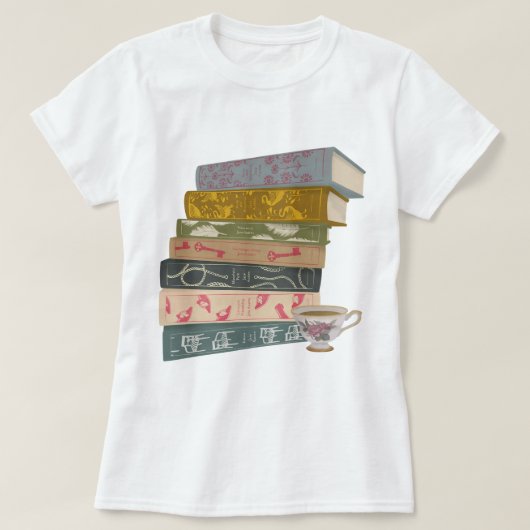 Jane Austen Clothbound Classics T-shirt (Design voorkant)