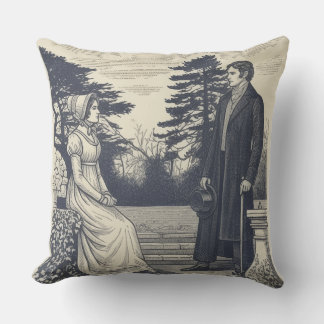 Jane Austen couples Kussen