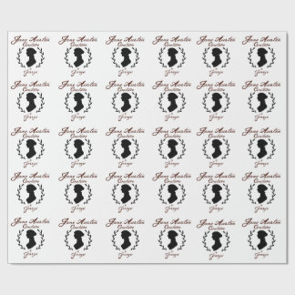 Jane Austen Couture Wrapping Paper Cadeaupapier