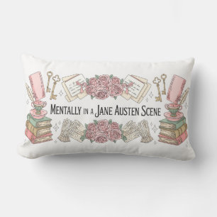 Jane Austen Cute Kussen, Geschenk voor Lezers, Boe Kussen