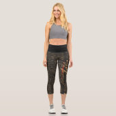 Jane Austen écriture manuscrite Capri Leggings (Recto)