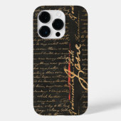 Jane Austen Écriture manuscrite Coque-Mate coque i (Verso)