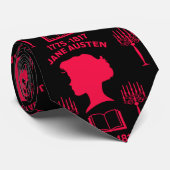 Jane Austen Engelse romanschrijver Stropdas (Opgerold)
