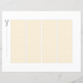 Jane Austen Famous Quotes Papier DIY Bladwijzer (Achterkant)