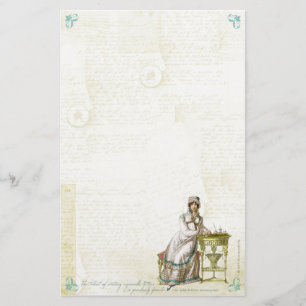 Jane Austen Geïnspireerde Stationery I Briefpapier