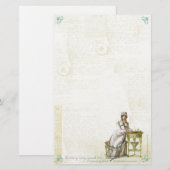 Jane Austen Geïnspireerde Stationery I Briefpapier (Voorkant / Achterkant)