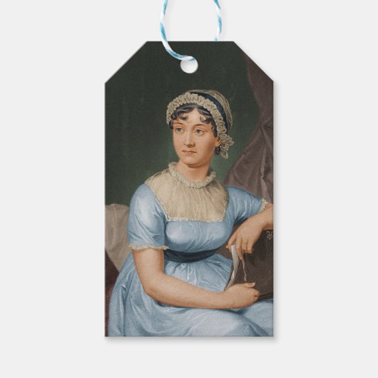 Jane Austen Gift Labels Cadeaulabel (Voorkant)