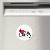 Jane Austen, ik hou van Mr Darcy Magneet (Insitu (Vaatwasser))