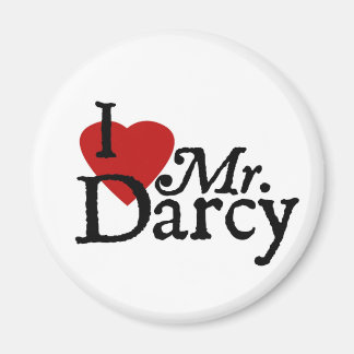 Jane Austen, ik hou van Mr Darcy Magneet