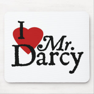 Jane Austen ik hou van Mr Darcy Muismat