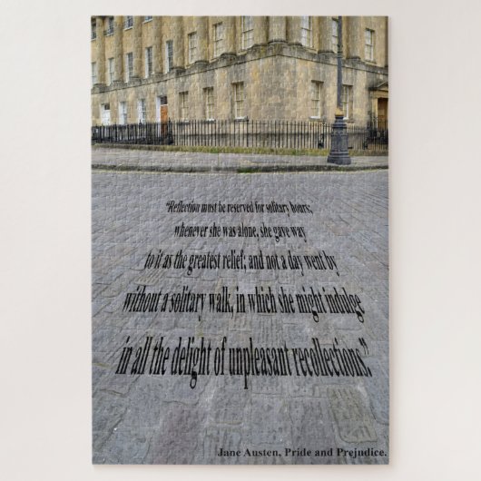 Jane Austen. Legpuzzel (Verticaal)