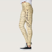 Jane Austen Letter Leggings (Links)