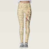 Jane Austen Letter Leggings (Voorkant)