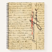 Jane Austen Letter Notitieboek (Voorkant)