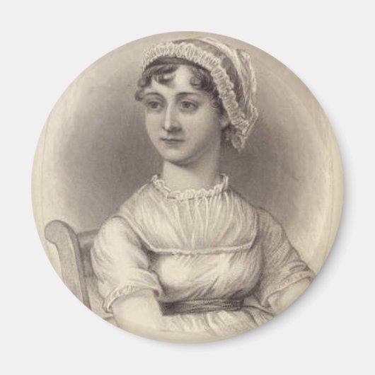 Jane Austen Magneet (Voorkant)