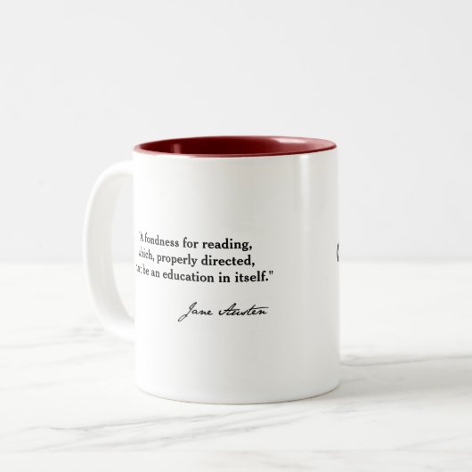 Jane Austen Mansfield Park Mug (Devant gauche)