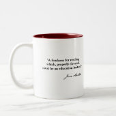 Jane Austen Mansfield Park Mug (Gauche)