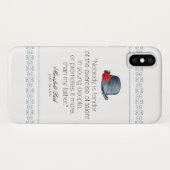 Jane Austen - Mijn Vader - Vintage Hoed Case-Mate iPhone Case (Achterkant (horizontaal))
