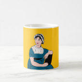 Jane Austen mug makes a great gift! (Centre)