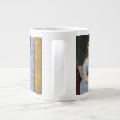 Jane Austen Novel Quote (blue) Extra Grote Beker (Achterkant)