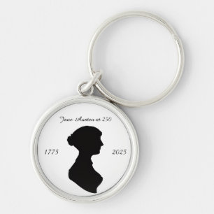 Jane Austen op 250 Sleutelhanger
