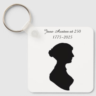 Jane Austen op 250 Sleutelhanger