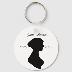 Jane Austen op 250 Sleutelhanger