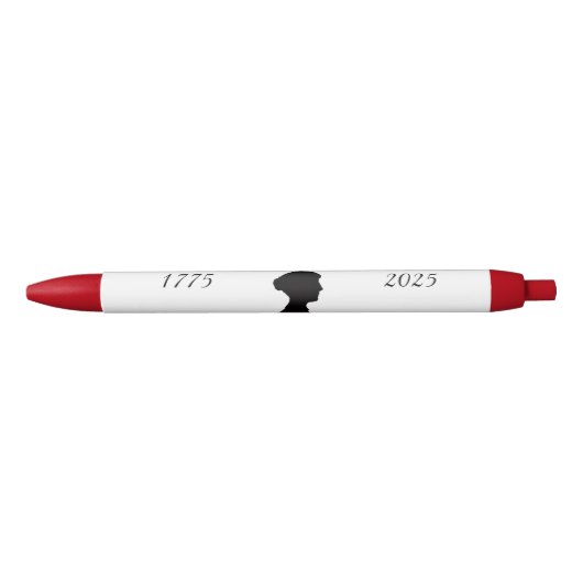 Jane Austen op 250 Zwarte Inkt Pen (Voorkant)