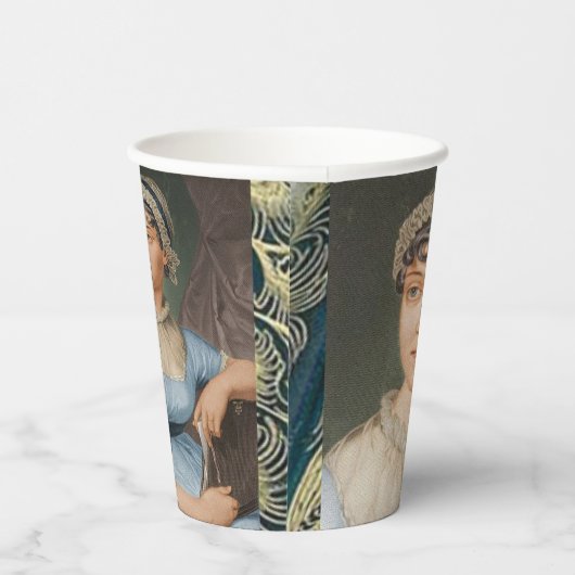 Jane Austen Papieren Bekers (Rechts)