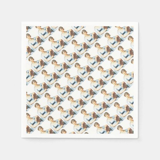 Jane Austen Papieren servetten (Voorkant)