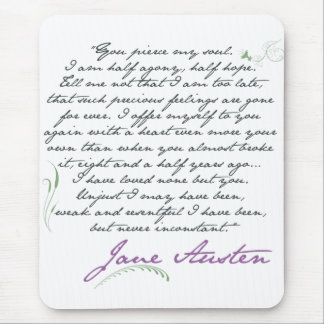 Jane Austen Persuasion Quote #1 Muismat