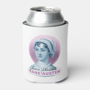 Jane Austen Portrait en Signature Pink Blikjeskoeler