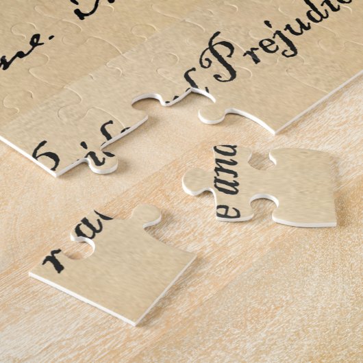 Jane Austen : Puzzle de vanité (Côté)