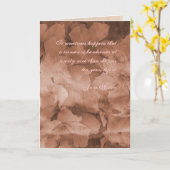 Jane Austen Quote Birthday Card GEPERSONALISEERD Kaart (Gele Bloem)