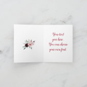 Jane Austen Quote "Fijn van dansen" Kaart (Binnen)