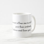 Jane Austen Quote Mok (Voorkant rechts)