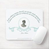 Jane Austen Quote Muismat (Met muis)