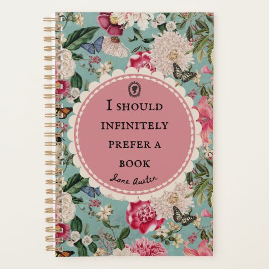 Jane Austen Quote "Prefer a Book" (Devant)