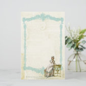Jane Austen Quote Stationery III Briefpapier (Staand voorkant)