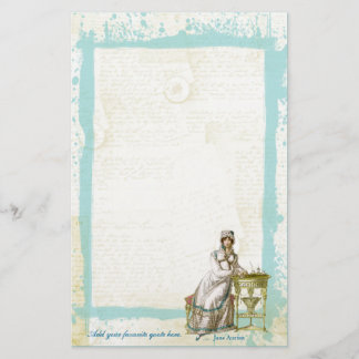 Jane Austen Regency Style Stationery Briefpapier
