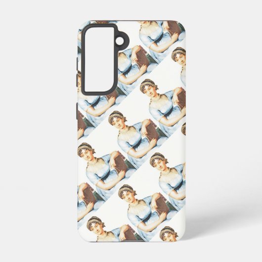 Jane Austen Samsung Galaxy Hoesje (Achterkant)
