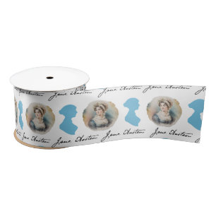Jane Austen Satin Ribbon Lint