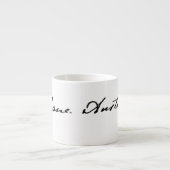 Jane Austen Signature Espresso Kop (Voorkant)