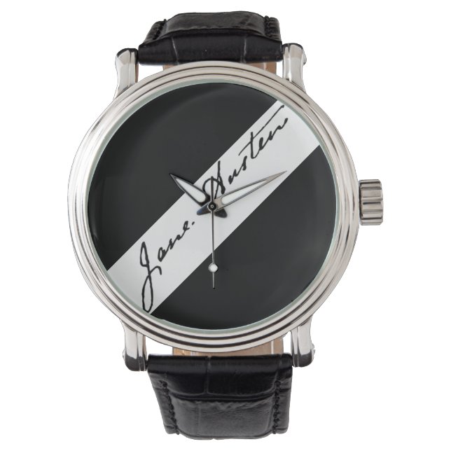 Jane Austen Signature Horloge (Voorkant)