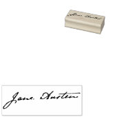 Jane Austen Signature Rubberstempel (Gestempeld)