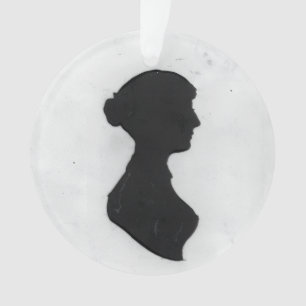 Jane Austen Silhouet Ornament