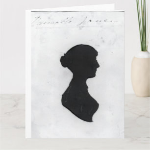 Jane Austen Silhouet & Portret Kaart