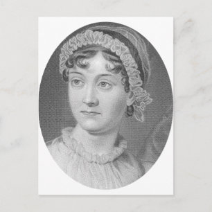 Jane Austen Simply Jane Portrait Briefkaart