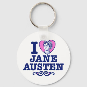 Jane Austen Sleutelhanger