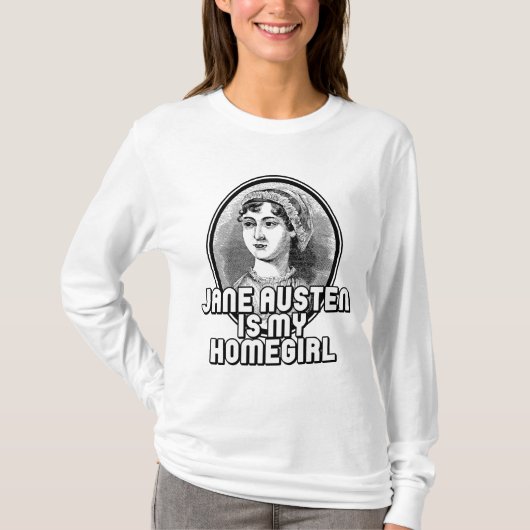 Jane Austen T-shirt (Voorkant)